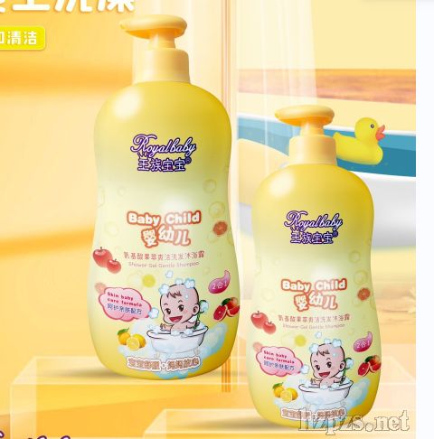 婴幼儿氨基酸牛奶滋润洗发沐浴露